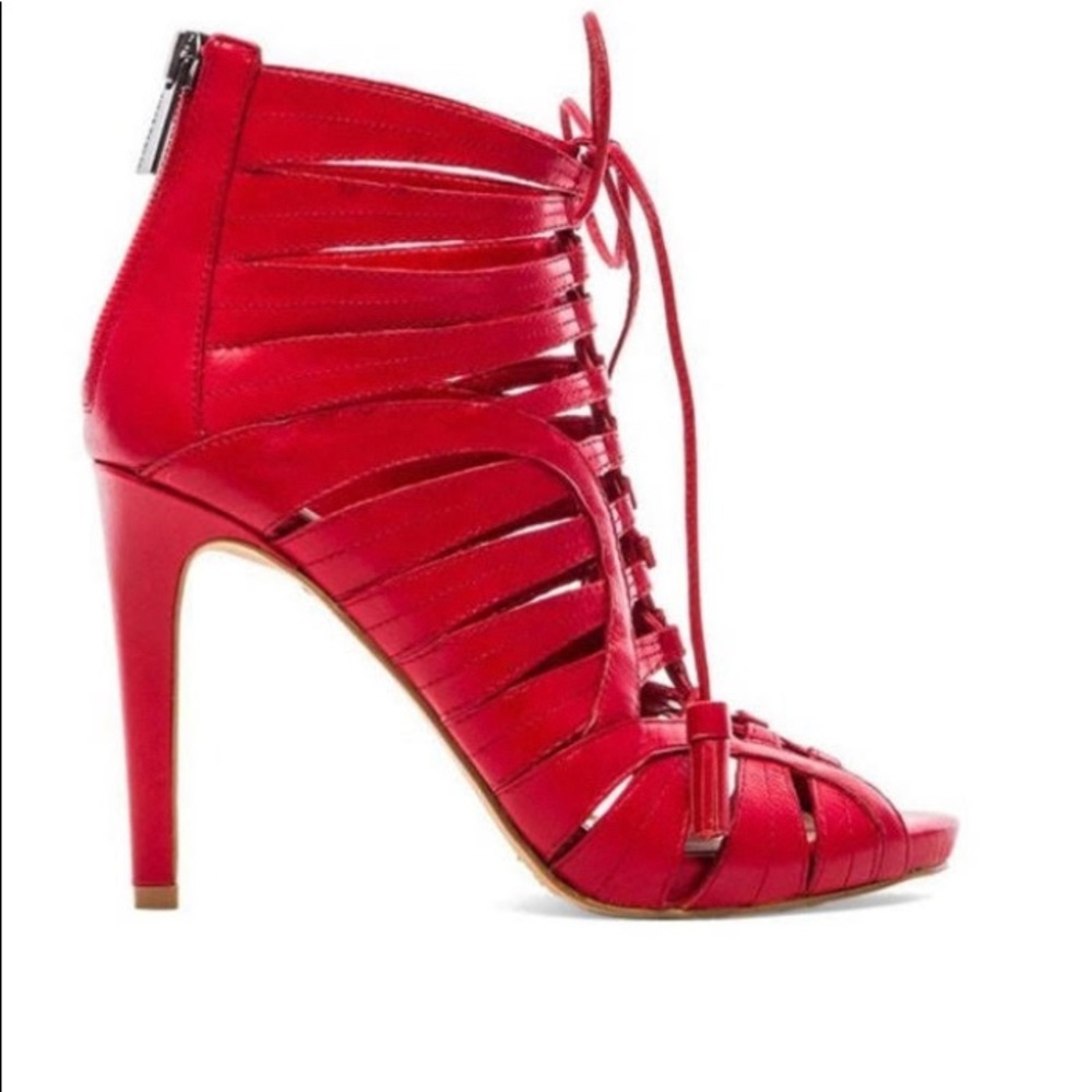 Vince Camuto Cherry Red Gladiator sandals size 9